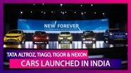 Tata Altroz, Tiago, Tigor & Nexon Launched in India; Check Prices, Features, Variants & Specs