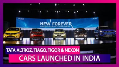 Tata Altroz, Tiago, Tigor & Nexon Launched in India; Check Prices, Features, Variants & Specs