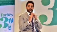 Abhishek Bachchan Urges Everyone to Wear Mask and Not to Take Coronavirus Lightly (Watch Video)