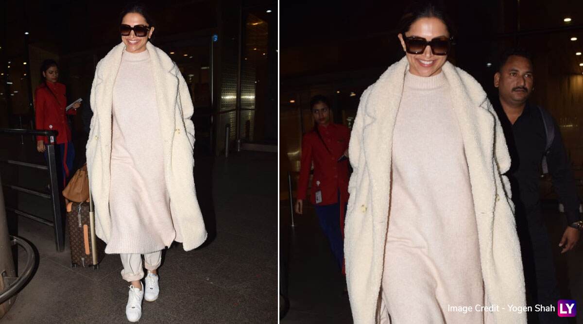 Deepika Padukone Opts for a Neutral Palette in Latest Airport Look