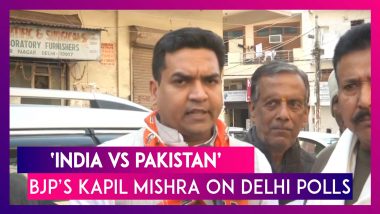 ‘India vs Pakistan,’ BJP Leader Kapil Mishra On Delhi Polls