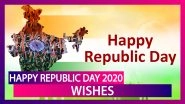 Happy Republic Day 2020 Wishes & Greetings: WhatsApp Messages, Quotes & Images To Send On January 26