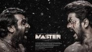 Master Third Look: Thalapathy Vijay Takes on Vijay Sethupathi in this 'Bloody' Good Poster