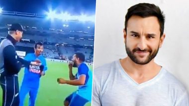 Saif Ali Khan Wants Yuzvendra Chahal to Take Martin Guptill’s Wicket to Avenge Kiwi Opener's G**** Jibe!