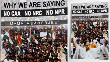 Mamata Banerjee Launches Book Named 'Why We Are Saying no CAA, no NRC, no NPR' at 44th Kolkata Book Fair