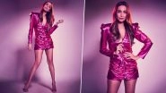 Malaika Arora Dazzles in a Metallic Pink Outfit and We are Loving This Edgy Look! (View Pics)