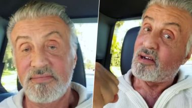 WATCH - Sylvester Stallone Flaunts His Natural Grey Hair In His Instagram Video