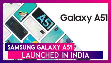 Samsung Galaxy A51 Smartphone Launched in India; Check Price, Variants, Features & Specifications