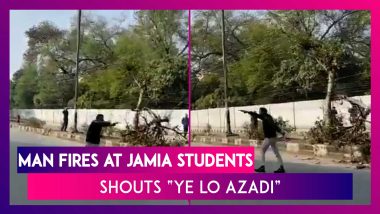 Jamia Milia Islamia University Protest March: Man Fires Gun, Shouts ‘Ye Lo Azadi’