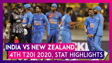 IND vs NZ Stat Highlights, 4th T20I 2020: India Win Yet Another Super Over Against New Zealand