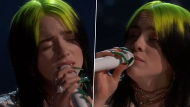 Grammy Awards 2020: WATCH Billie Eilish's Mesmerizing Grammys Performance as She Sings 'When the Party's Over'