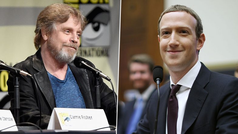 Star Wars Icon Mark Hamill Deletes His Facebook Account Objecting Mark Zuckerberg in His Recent Tweet