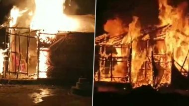 West Bengal: BJP Office Set on Fire in Asansol, TMC Workers Blamed