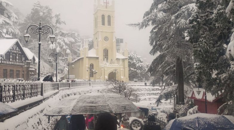 Winters in North India: Fresh Spell of Rains in Delhi, Punjab, Haryana And UP, Snowfall in Shimla