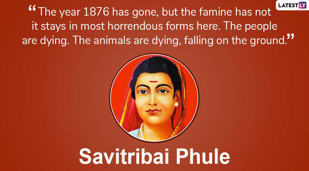 Savitribai Phule Jayanti 2021: Thoughtful Quotes On Education And Social Welfare From India's First Lady Teacher To Share On Mahila Shikshan Din 4 3