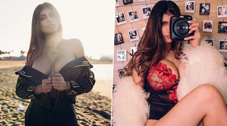 Mia Kalifa Goes Braless Fo This Pic in Venice!