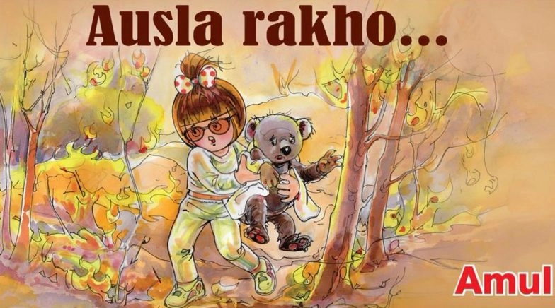 Amul Dedicates Topical to the People of Australia After the Devastating Bushfires (View Pic) 