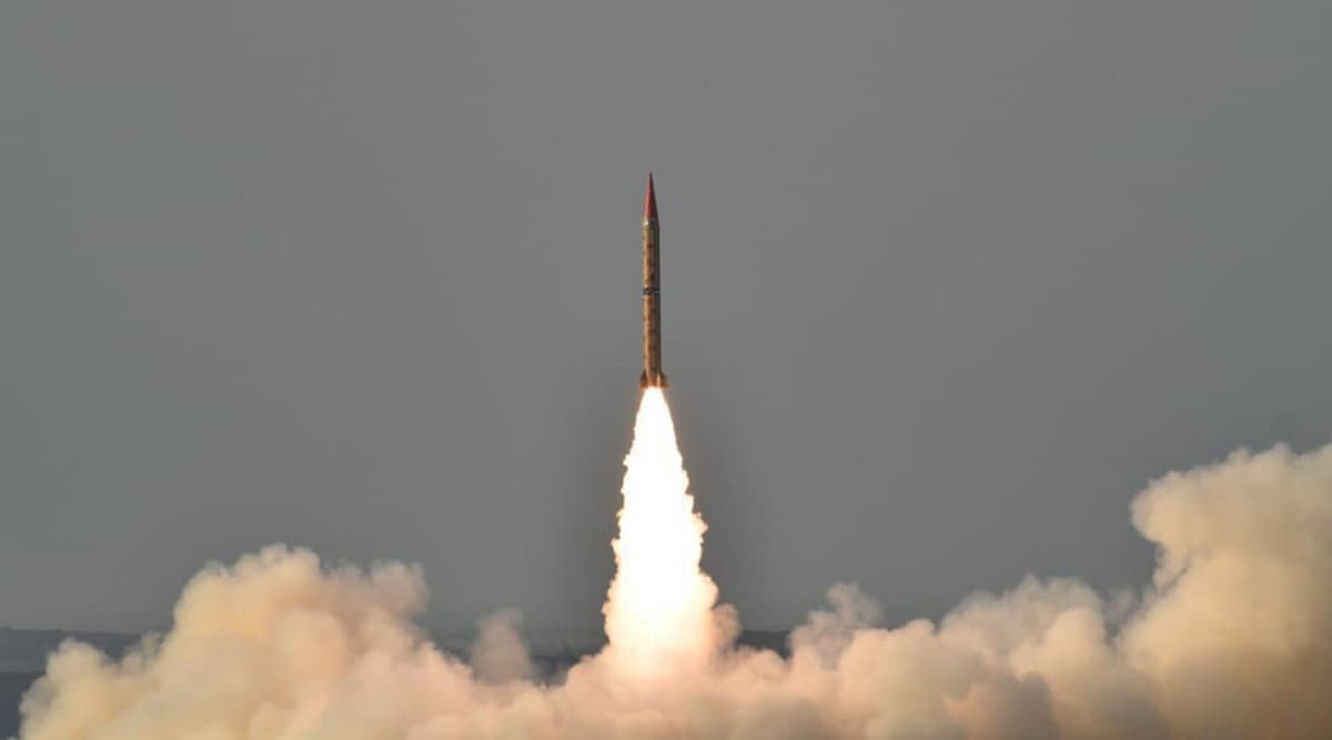 Pakistan Conducts Test Launch of Surface Ballistic Missile Ghaznavi Pakistan Conducts Test Launch of Surface Ballistic Missile Ghaznavi