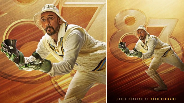 83 The Film: Ranveer Singh Releases Sahil Khattar's Character Poster as Syed Kirmani (View Pic)