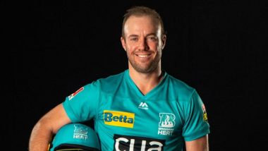 AB de Villiers Scores 40 on Big Bash League Debut to Help Brisbane Heat Win Against Adelaide Strikers