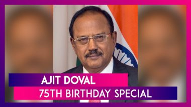 Ajit Doval Birthday Special: Facts About India’s Fifth & Current NSA As He Turns 75