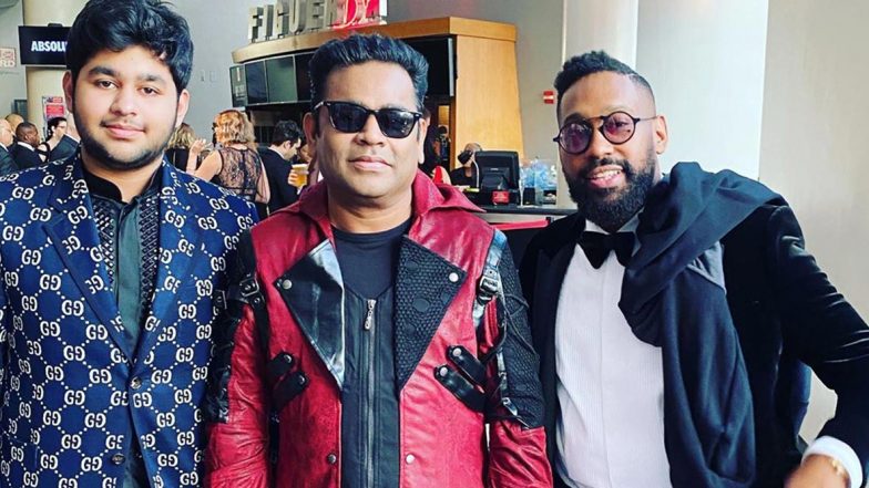 Grammys 2020: AR Rahman and Son Ameen Meet Maroon 5’s PJ Morton (View Pic)