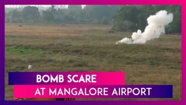 Bomb Disposal Squad Detonates IED Found In A Bag At Mangalore Airport