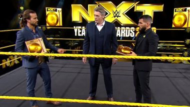 Adam Cole Wins WWE NXT Male Competitor of the Year Award; Shayna Baszler Bags Award in the Female Division Category (Watch Videos)