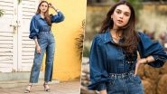 Thrifty Style: Aditi Rao Hydari Makes a Stunning Case for an Embellished Denim Shirt and We Are Smitten!