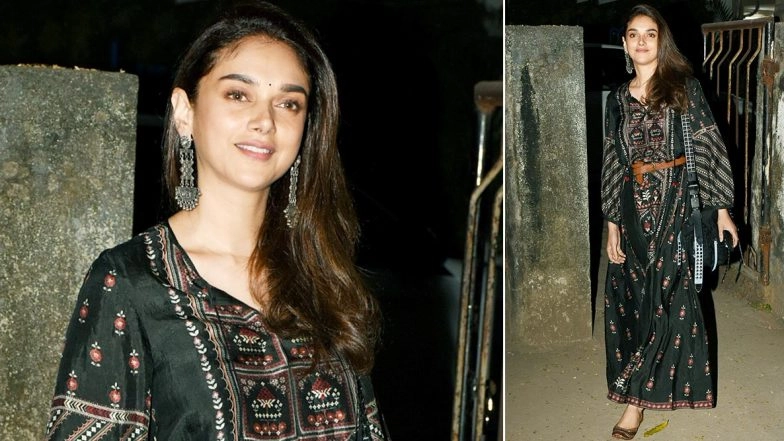 Aditi Rao Hydari’s Kaftan Dress by Anita Dongre Is What We Need for That Next Holiday!