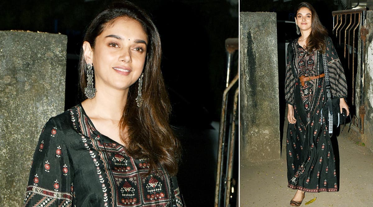 Aditi Rao Hydari's Kaftan Dress by Anita Dongre Is What We Need for That  Next Holiday!