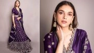 Say Hello to Aditi Rao Hydari, the Perfect Bridesmaid in a Jayanti Reddy Lehenga!
