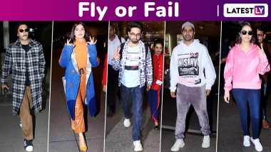 Fly or Fail: Ranveer Singh, Ayushmann Khurrana, Varun Dhawan, Shraddha Kapoor, Bhumi Pednekar Drop Some Cool Travel Styles!