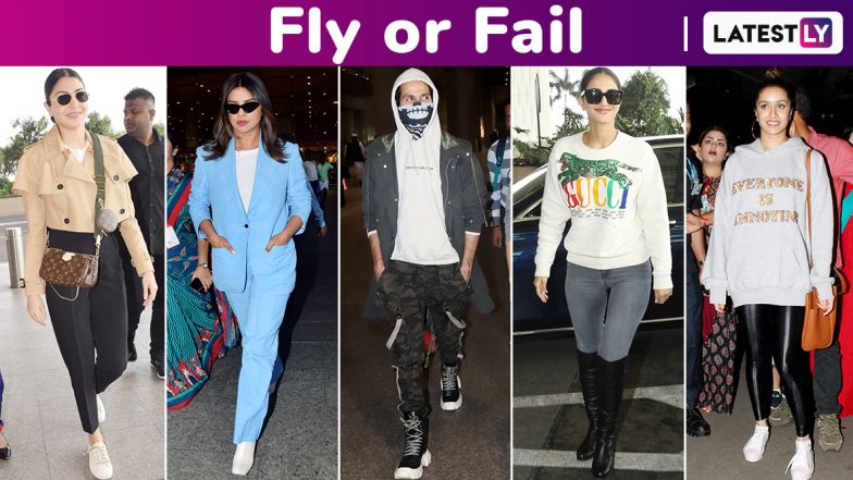 Fly or Fail: Priyanka Chopra, Akshay Kumar, Shraddha Kapoor, Shahid Kapoor and Anushka Sharma Made Some Snazzy Choicess!