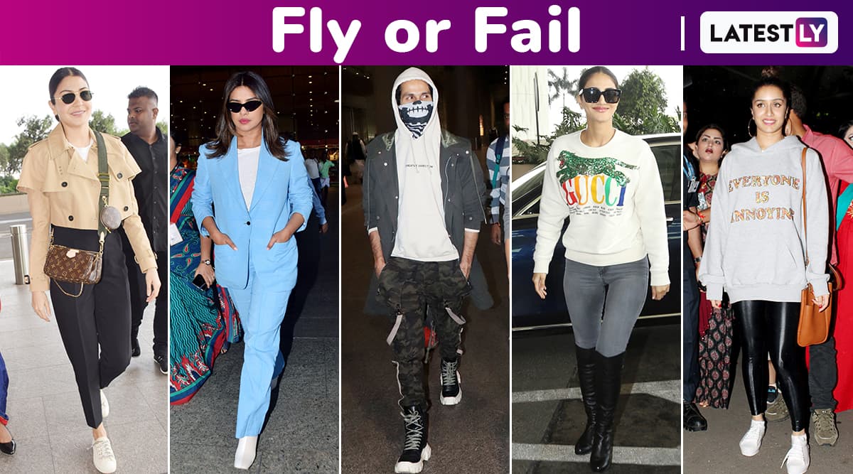 Fly or Fail: Priyanka Chopra, Akshay Kumar, Shraddha Kapoor, Shahid Kapoor and Anushka Sharma Made Some Snazzy Choicess! Fly or Fail: Priyanka Chopra, Akshay Kumar, Shraddha Kapoor, Shahid Kapoor and Anushka Sharma Made Some Snazzy Choicess!