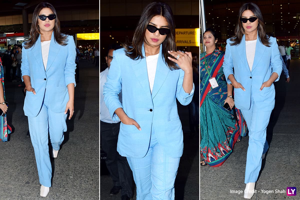 Airport Style - Priyanka Chopra