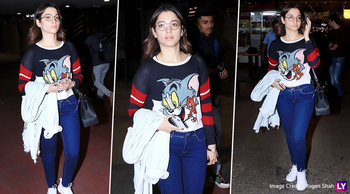 Airport Style - Tamannaah Bhatia