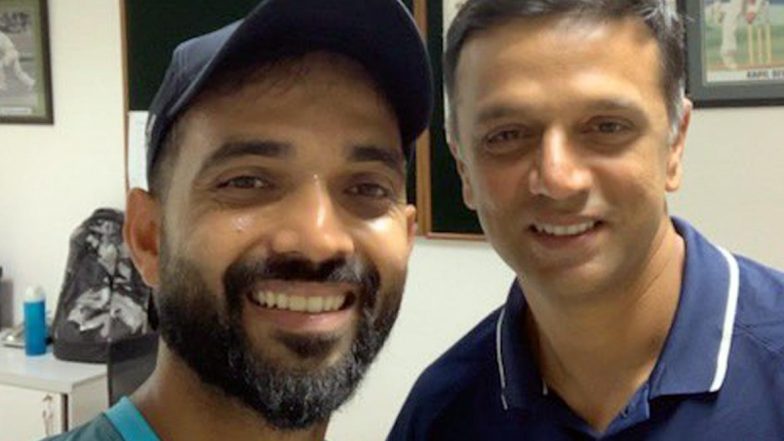 Rahul Dravid 47th Birthday: Ajinkya Rahane Posts Heartwarming Wish for His Role Model, Calls ‘The Wall’ His Guiding Light