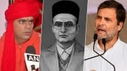 'Rahul Gandhi is Homosexual', Says Hindu Mahasabha Chief Swami Chakrapani After Congress Distributes Booklet on Relationship Between Vinayak Savarkar and Nathuram Godse