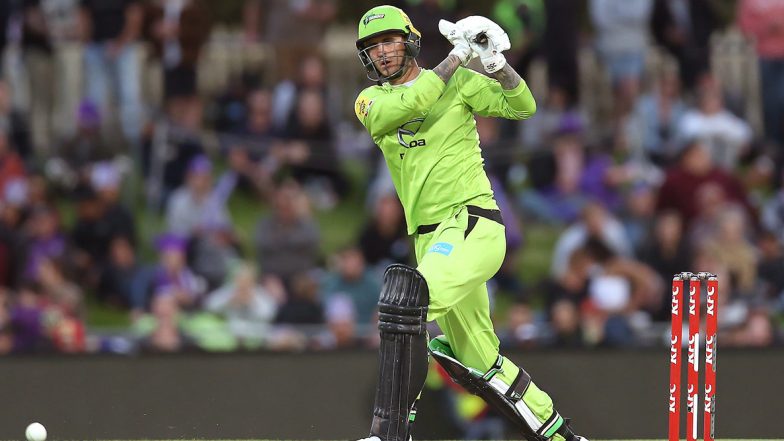 Alex Hales Smashes Monstrous Six Off Scott Boland During Hobart Hurricanes vs Sydney Thunder BBL 2019/20 Eliminator (Watch Video)