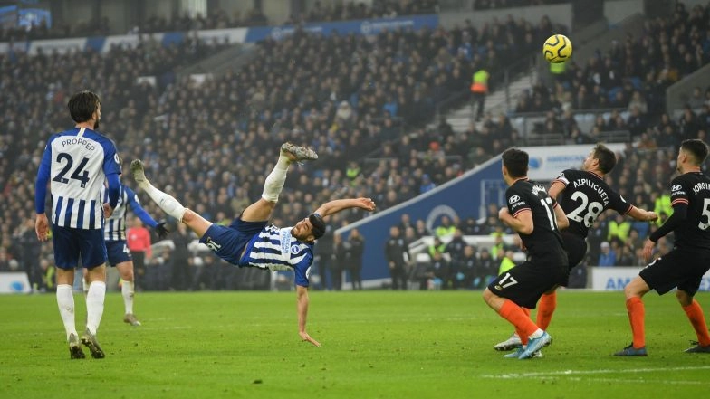 Brighton vs Chelsea, EPL 2019-20: Alireza Jahanbakhsh Scores Memorable Goal Against Blues at the Amex Stadium (Watch Video)