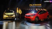 2020 Tata Altroz Premium Hatchback Launched in India at Rs 5.29 Lakh; Check Prices, Features, Variants & Specifications