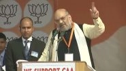 Sharjeel Imam, Who Called For Splitting North-East From India, Charged With Sedition on Direction of Modi Government, Says Amit Shah in Delhi