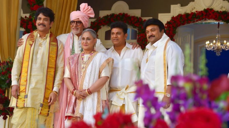 Pic Of The Day! Amitabh Bachchan-Jaya Bachchan’s Photograph with South Stars Nagarjuna Akkineni, Shiv Rajkumar and Prabhu Looks Regal