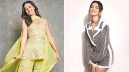 Ananya Panday Goes From Chic in Stripes to Ethereal in Ethnic in the Blink of an Eye!