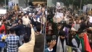 Anti-US Protest Held in New Delhi Against Iranian General Qassem Soleimani's Killing, Watch Video