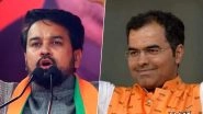 Parvesh Verma Banned For 96 Hrs, Anurag Thakur for 72 Hrs From Campaigning in Delhi by Election Commission