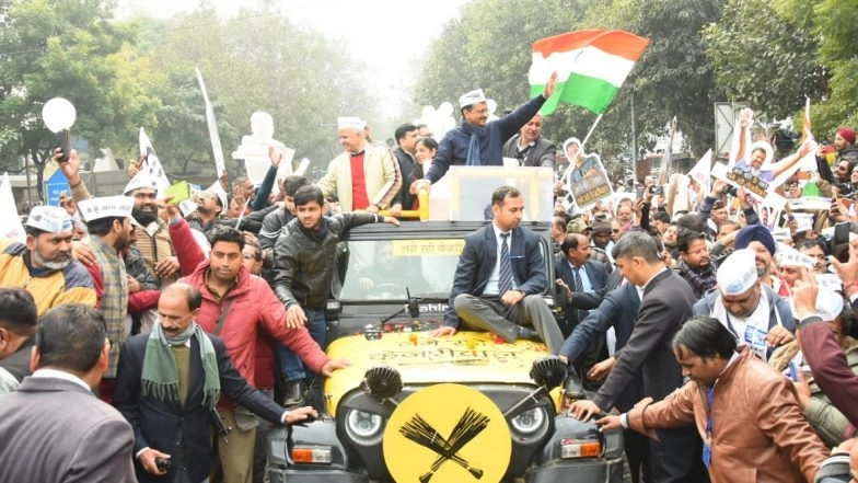Delhi CM Arvind Kejriwal Fails to File Poll Nomination Today After Getting Delayed Due to Massive Roadshow