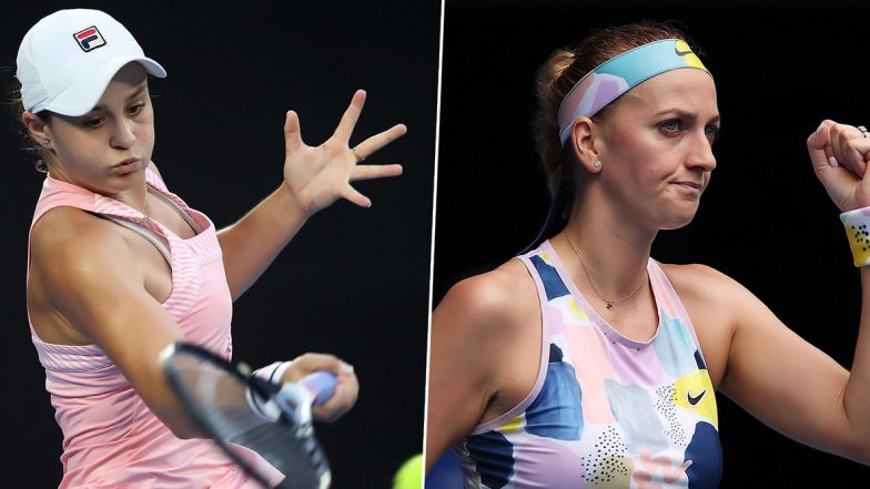 Ashleigh Barty vs Petra Kvitova, Australian Open 2020 Free Live Streaming Online: How to Watch Live Telecast of Women’s Singles Quarter-Final Tennis Match?