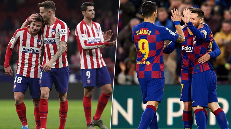 FC Barcelona vs Atletico Madrid Head-to-Head Record: Ahead of Supercopa de Espana 2019–20 Clash, Here Are Match Results of Last 5 Encounters